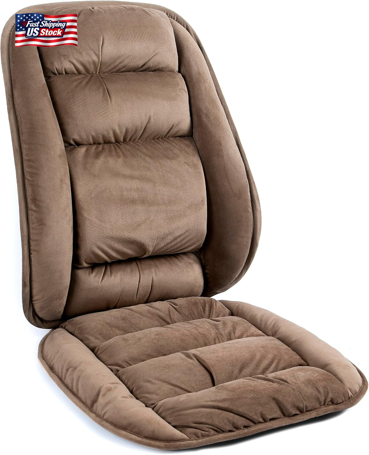ALIBO Low Back Pain Relief Large Size Firm Lumbar Support and Nonslip Recliner C