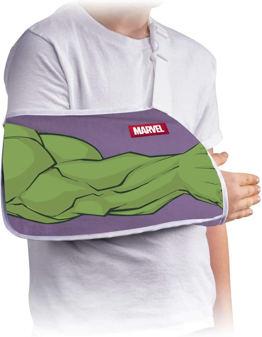 Marvel THE HULK Adjustable Arm Sling with Release Clip Shoulder Mild YOUTH