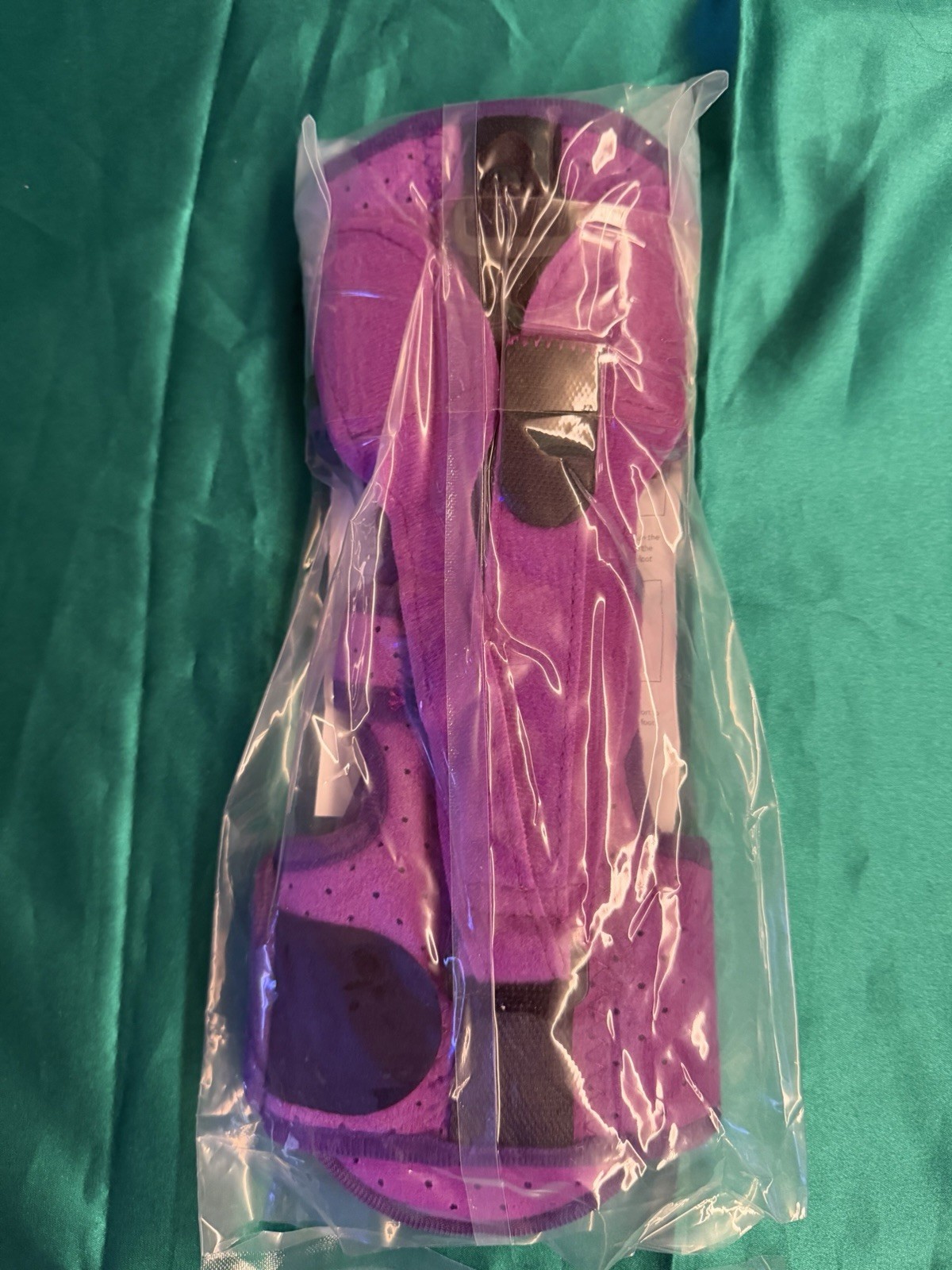 ANSUSIC Plantar Fasciitis Night Splint-Upgrade 3 Adjustable Fits Purple