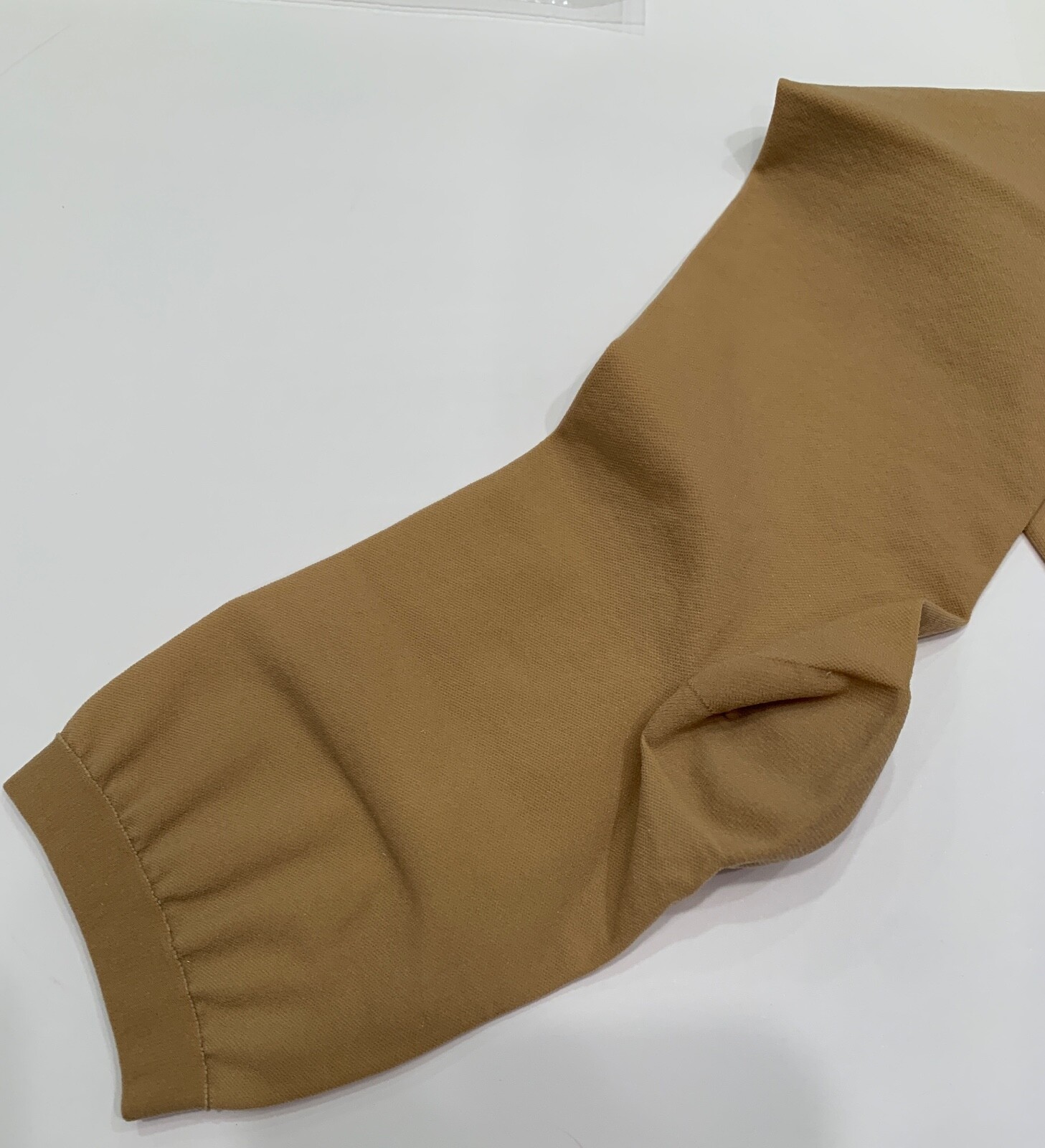 AMES WALKER Style 266 SIGNATURE SHEER THIGH HIGH OPEN TOEw/BAND 20-30 NUDE LARGE