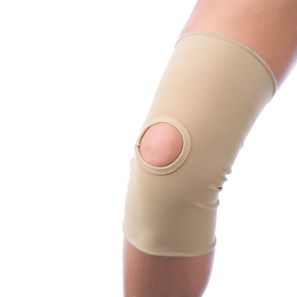 MILS Body Sport Slip On Knee Compression Sleeve With Open Patella, X-Large