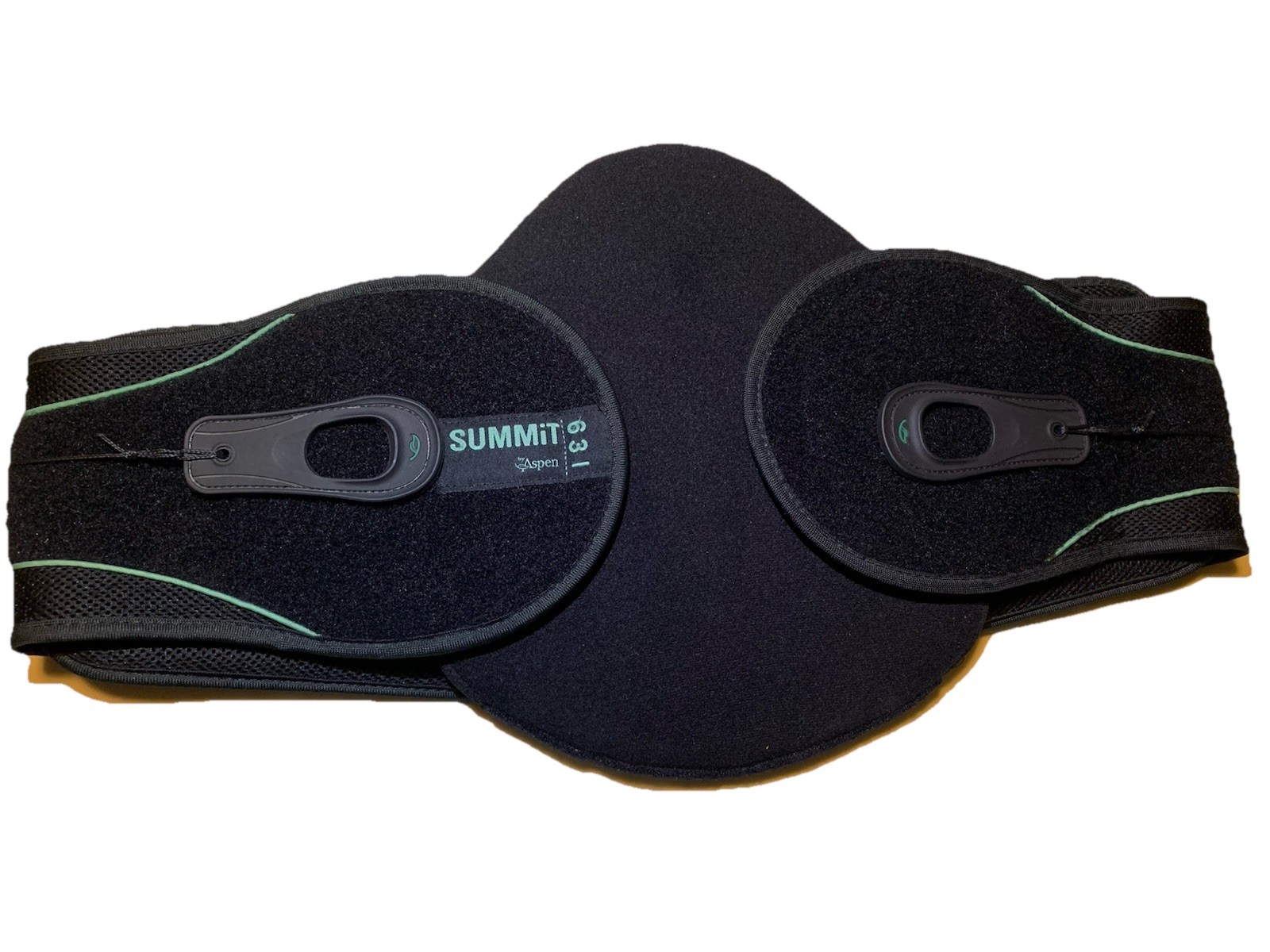 Aspen Summit 631 Lumbar Support Back Brace Black Small/Medium EUC