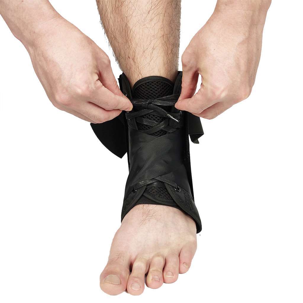 Ankle Brace Support Compression Sleeve Pain Relief Plantar Fasciitis Foot Wrap