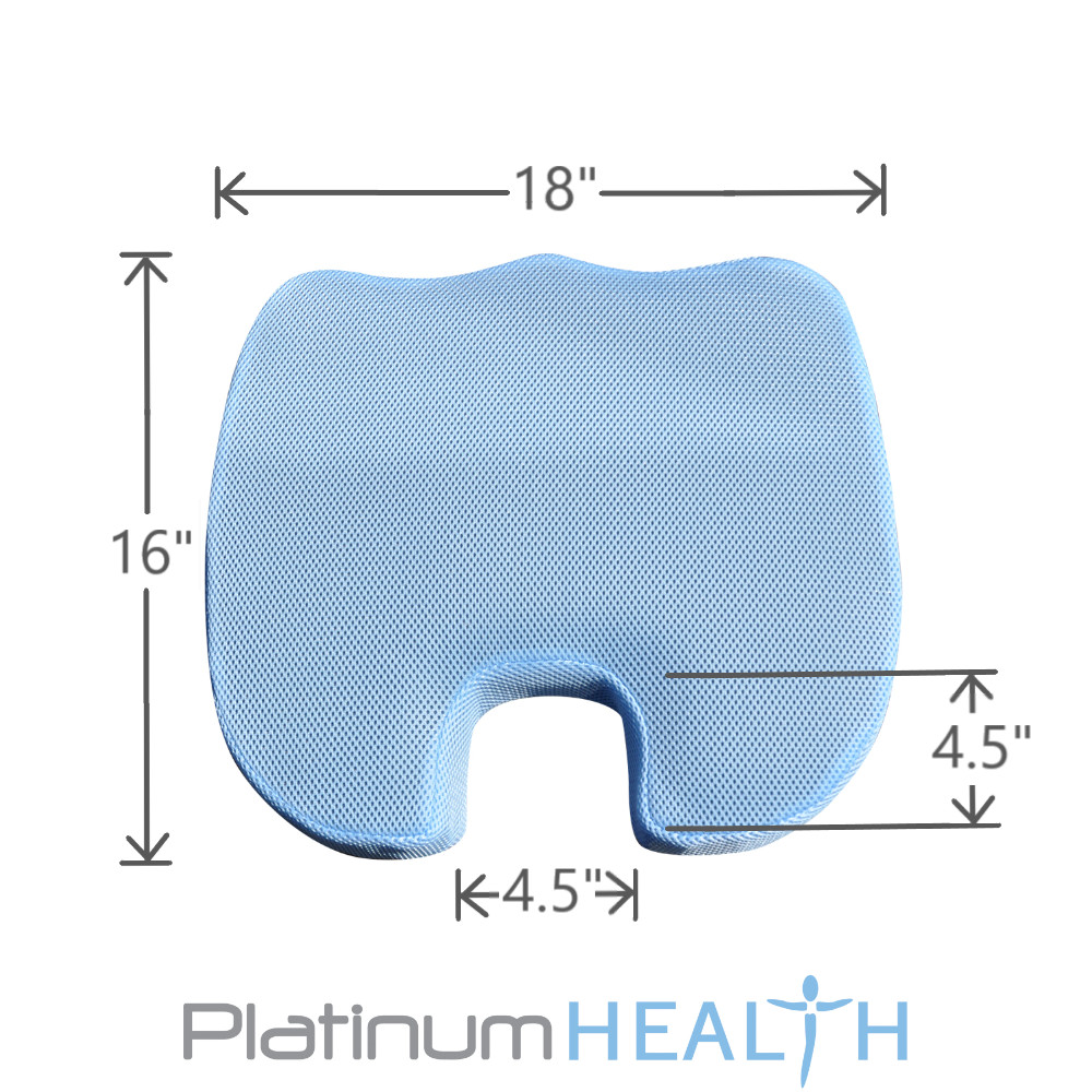 SMART SEAT CUSHION Self Inflating USER ADJUSTABLE Comfort NEVER BOTTOMS OUT