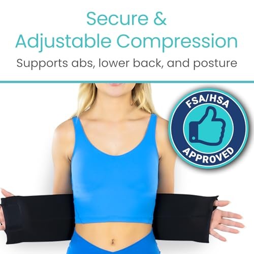 Abdominal Binder Post Surgery () – 25″ – 31″ Abdomen Circumference 2 Panel