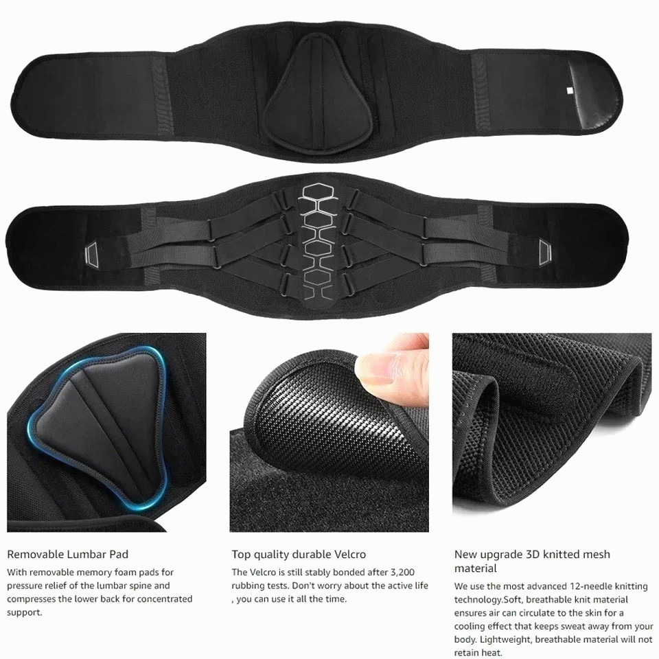 Copper Fit X-Back Brace for Lower Back Pain, Lumbar Support, All Sizes