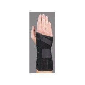 Med Spec Wrist Lacer, 8″ Black – Medium Right