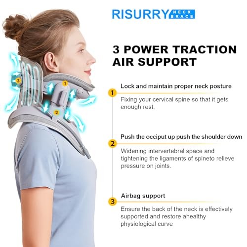 Cervical Neck Traction Device Fast Air Pump Inflatable