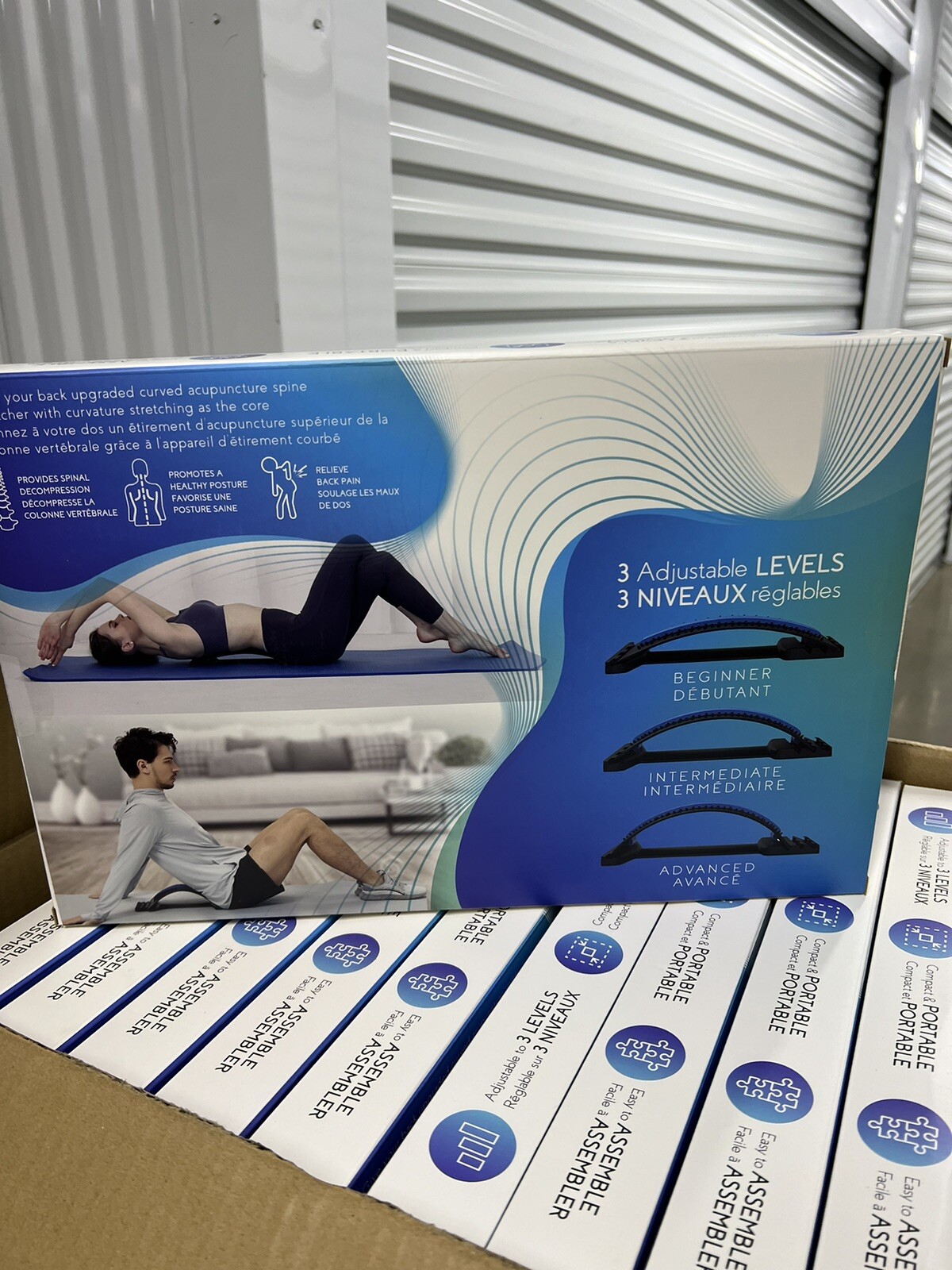 Pursonic Premium Back Stretcher for Pain Relief and Posture Correction