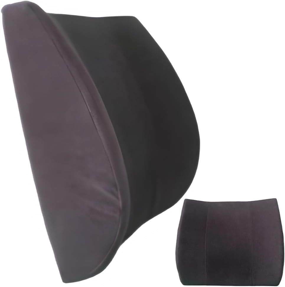 Back-Huggar – Traditonal/Regular Style – the Original Lumbar Cushion – Black
