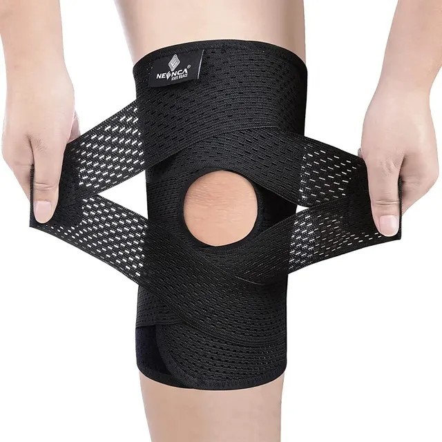 Bareform Knee Brace for Meniscus Support – Adjustable, Patella Stabilizer, Pain