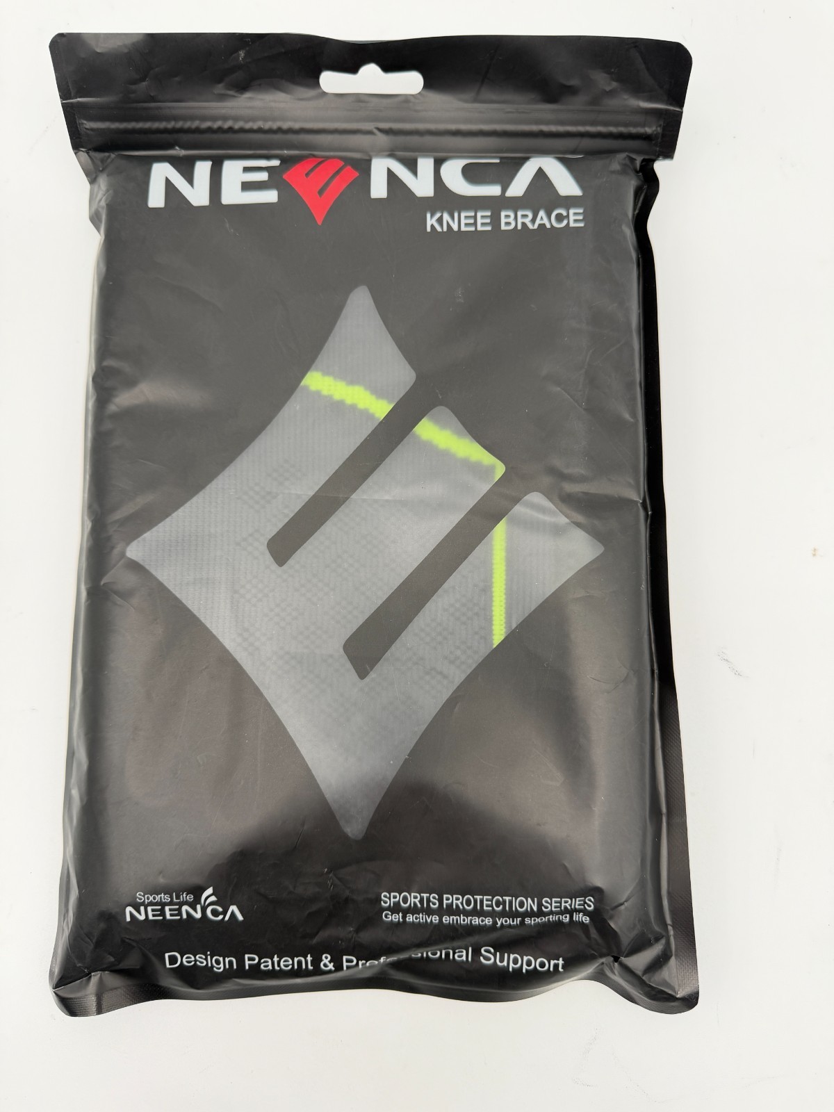 NEENCA Knee Compression Sleeve – Knee Brace XXL Yellow Stripe