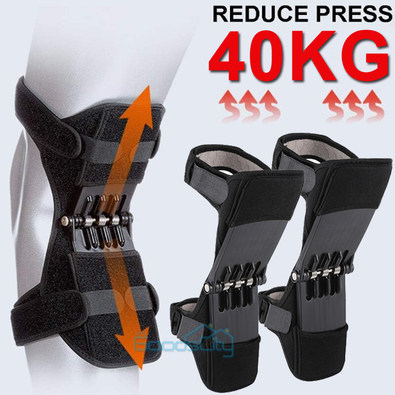 2Pack Knee Support Pad Joint Brace Stabilizer Rebound Spring Force Kit