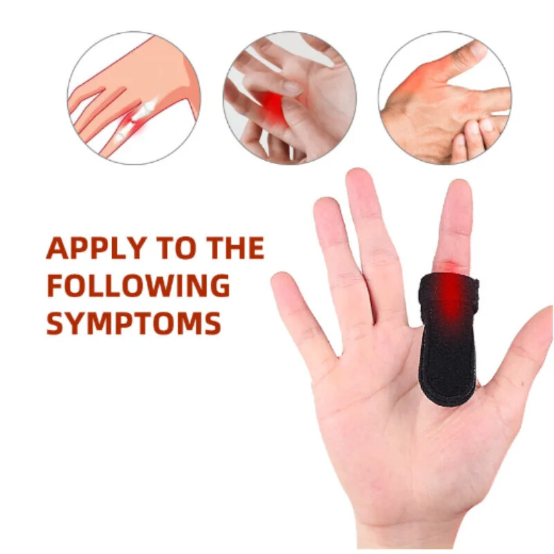 3x Trigger Finger Splint Support Brace for Middle, Ring, Index, Thumb and Pinky