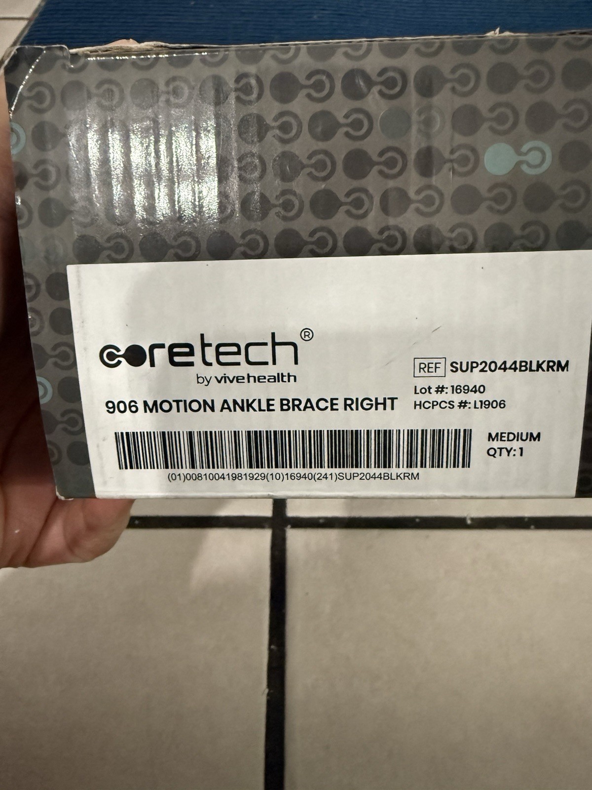 Coretech 906 Motion Ankle Brace by Vive Health.
