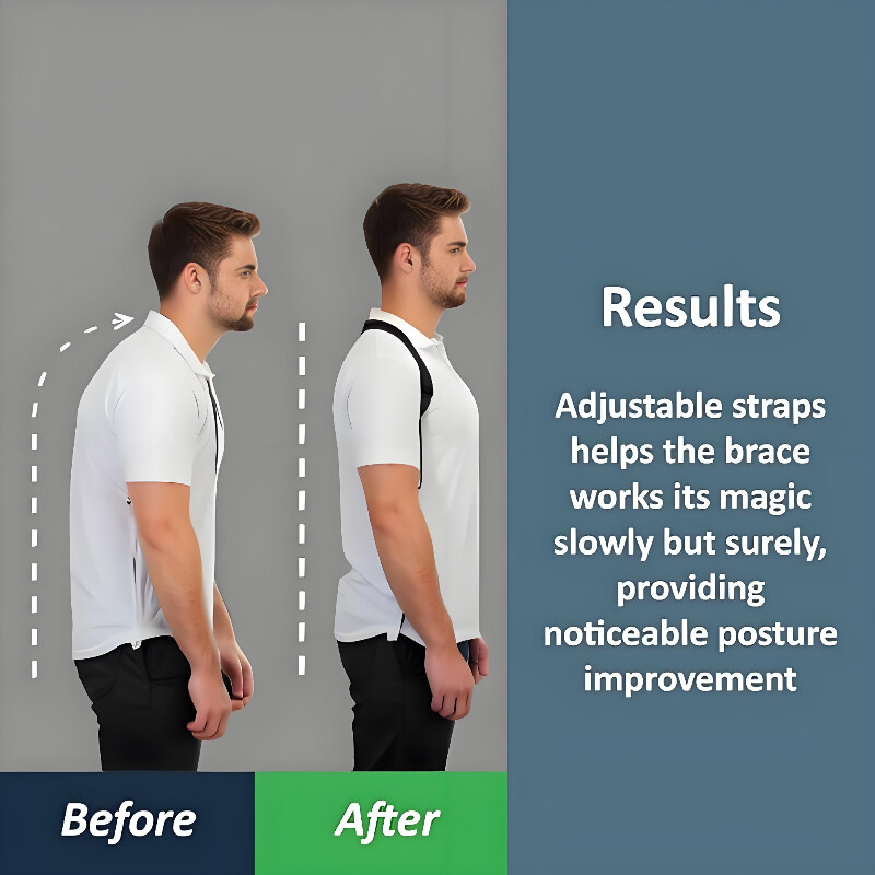 Neoprene Posture Corrector – Hunchback Relief (Adults, Under Clothes)