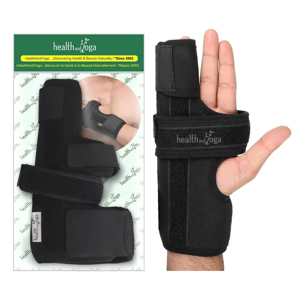 Healthandyoga™ Guardnheal Ulnar Gutter Boxer Splint – Must Use for Pinky Finger