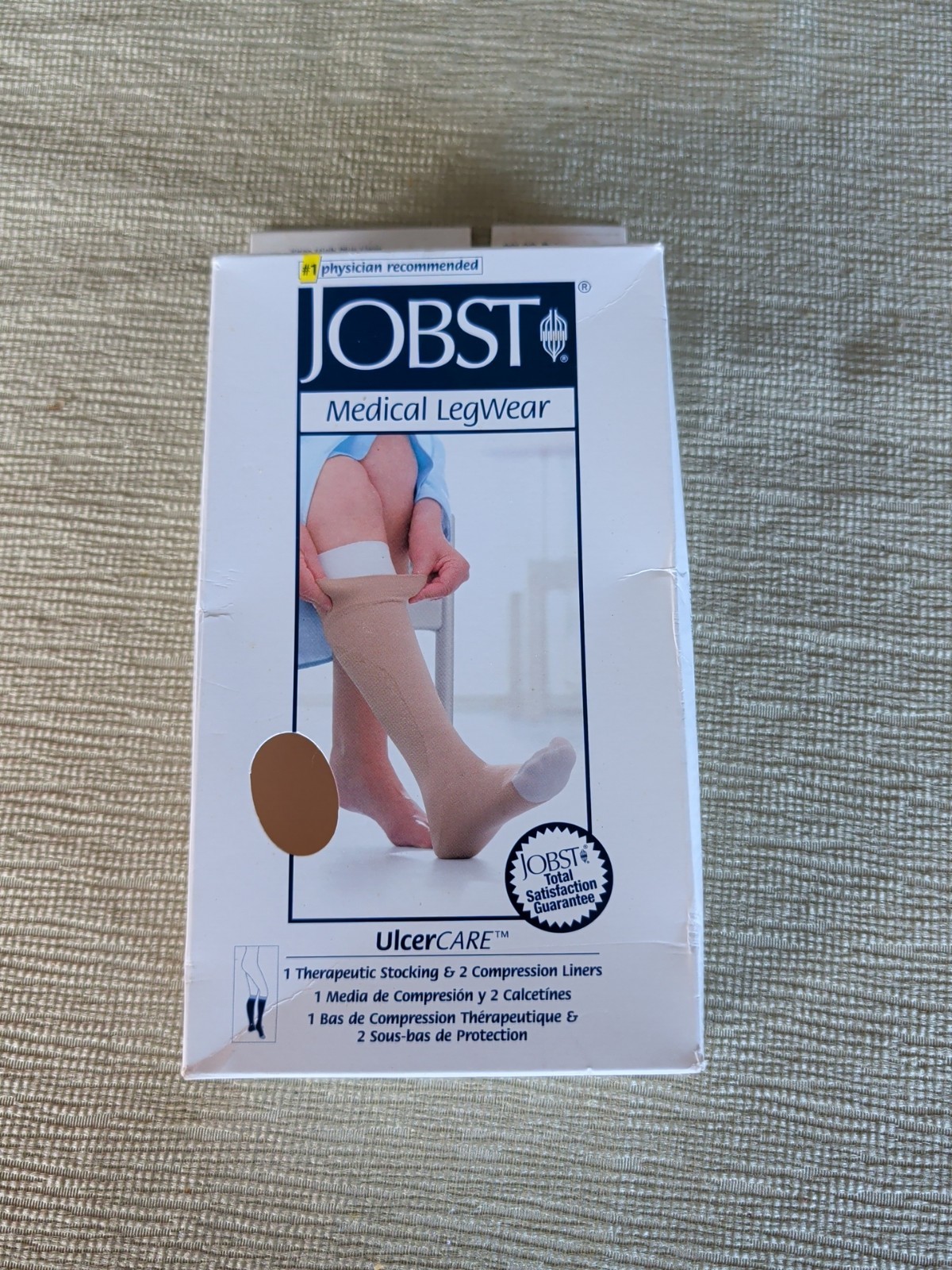 JOBST Medical Leg Wear XLarge Beige Knee High