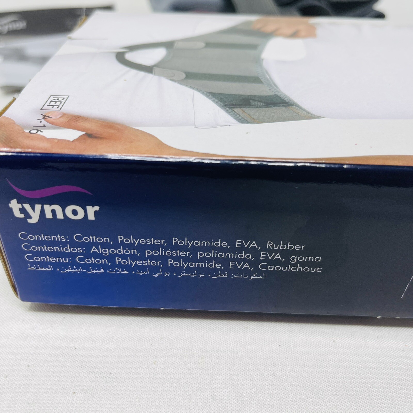 Tynor Hernia Belt Medium Unisex Grey Adjustable NEW