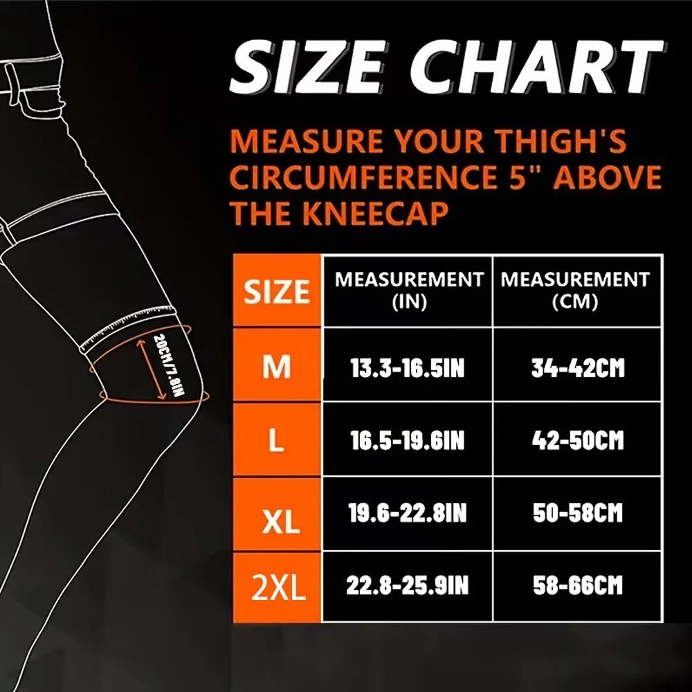 1PC Full Length Compression Knee Sleeve Non Slip for Running Basketball Gym