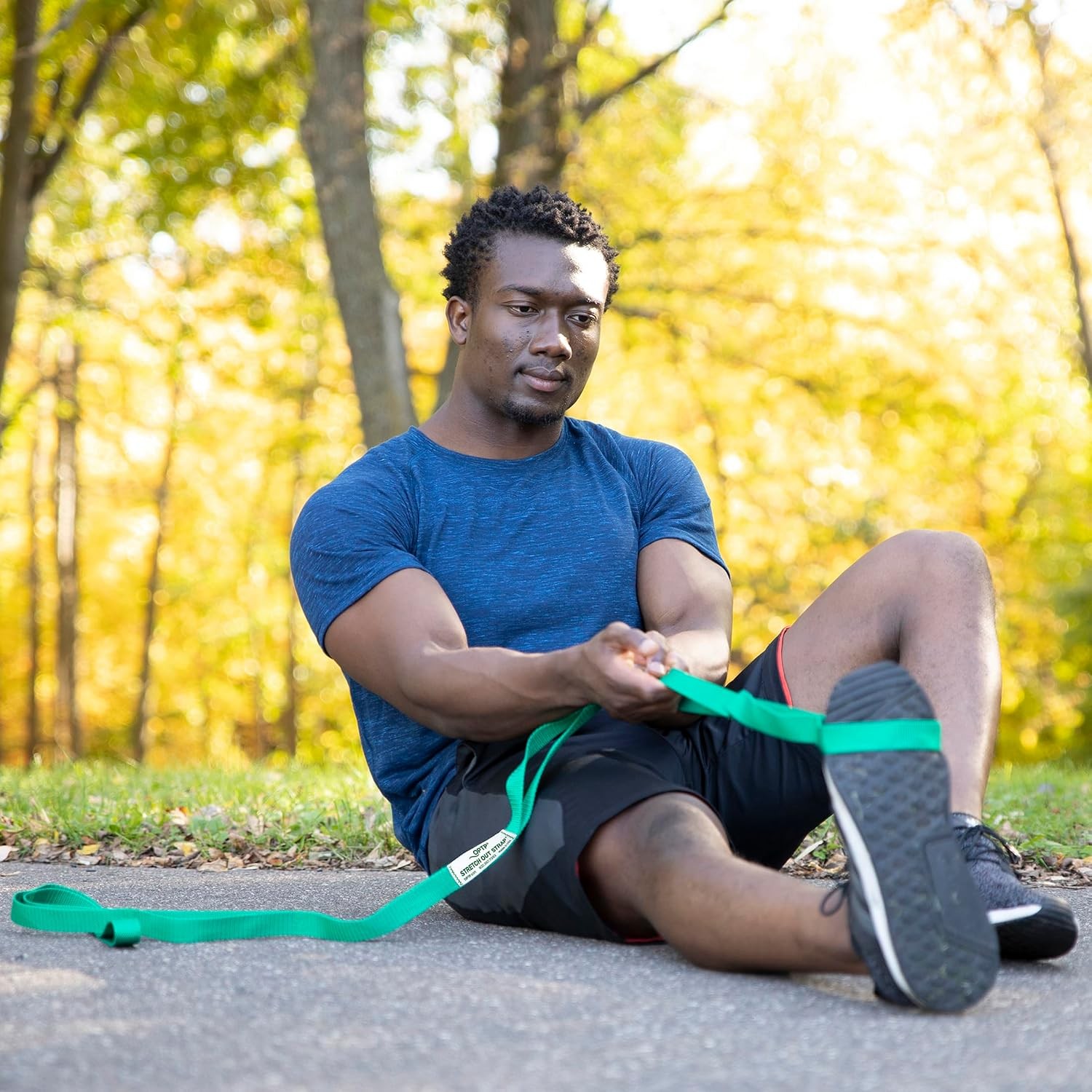 Ultra Stretch Strap for Physical Therapy – Knee Sled Exercise Aid
