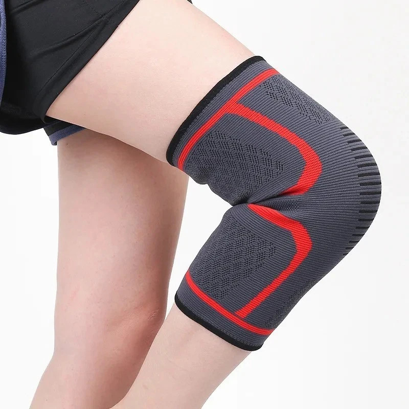 Knee Compression Sleeve Brace Support for Sports Gym Exercise Joint Stability