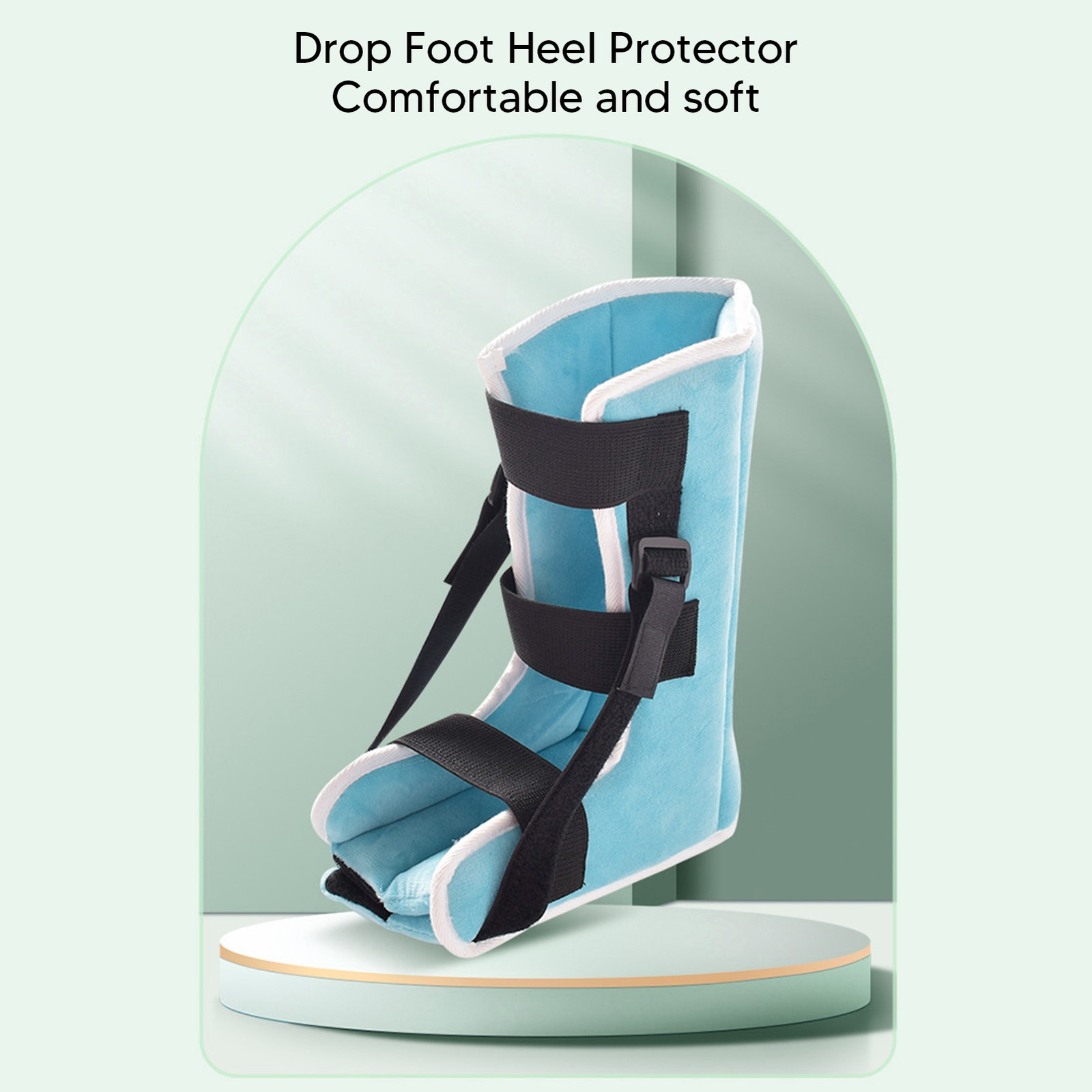 Drop Foot Heel Protector Pressure Relieving Soft Adjustable Prevent Bedsore ☆