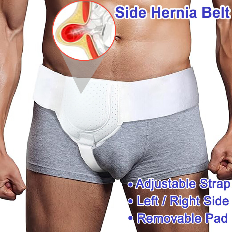 Mens Inguinal Groin Hernia Support Belt Truss Brace Surgery Pain Relief Straps