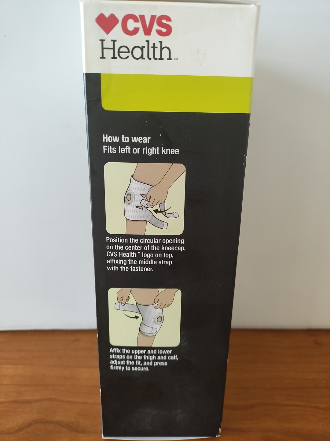 CVS Health Compression Knee Support Breathable Material Size Med/Lg