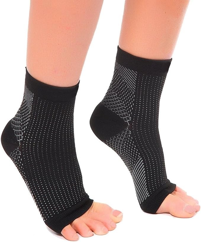3Pairs Soothe Neuropathy Socks Ankle Brace Compression Support for Foot