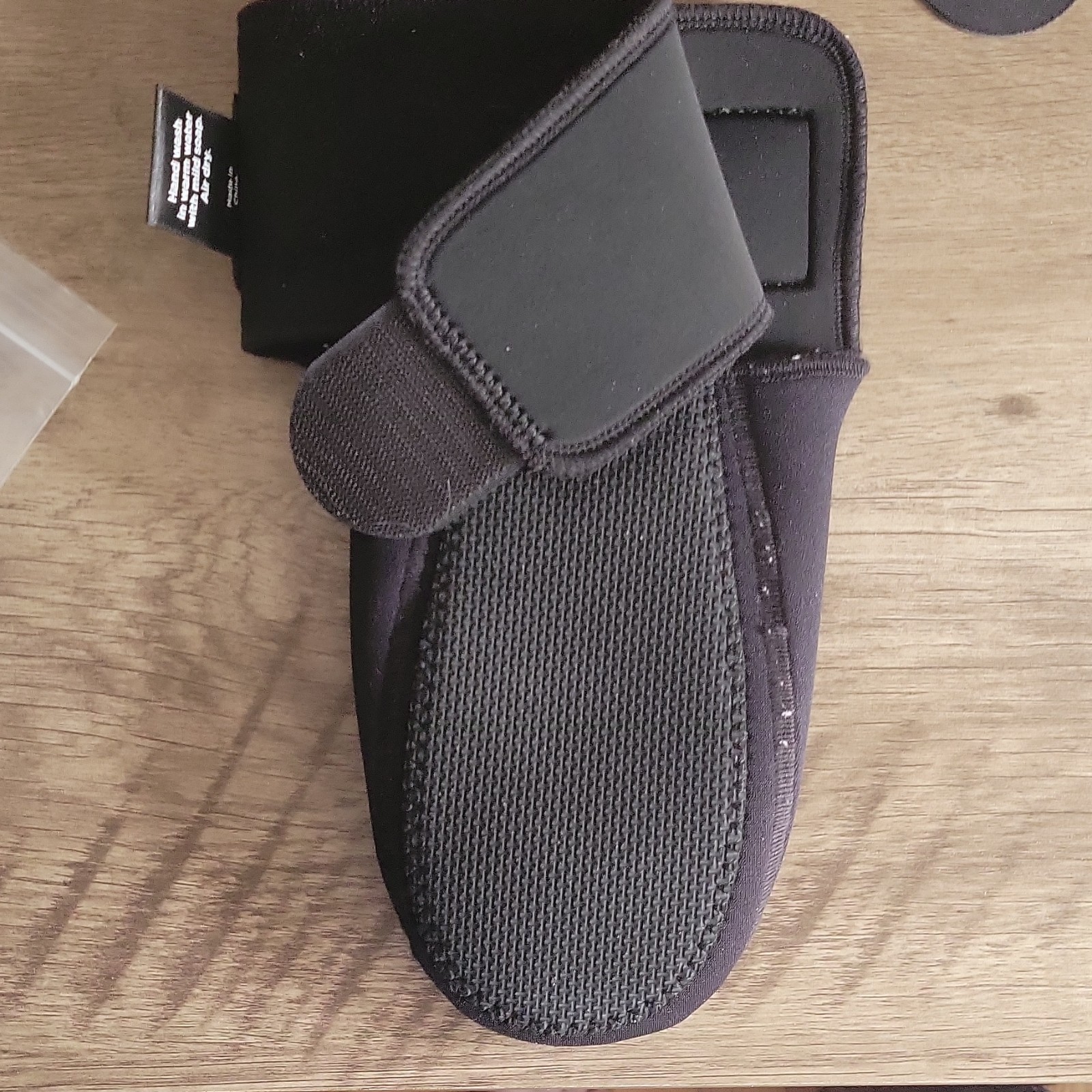 BraceAbility Plantar Fasciitis Night Sock Brace Size M Black Foot/Ankle 03A05
