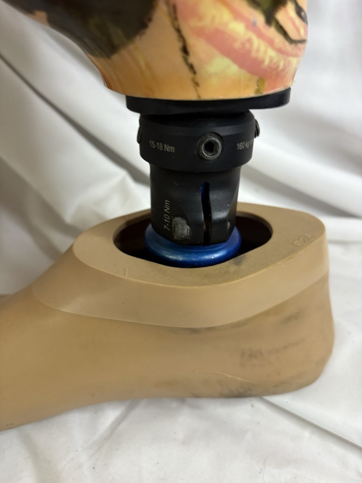 Custom Ottobock Right prosthetic foot, model 2C12