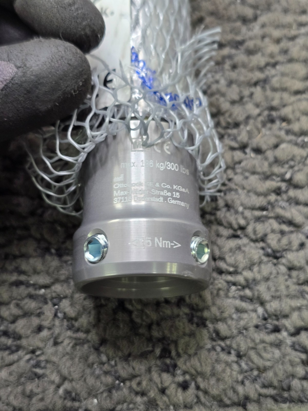 OTTOBOCK 2R49=AL: Tube Adapter Long Replacement, Ø 30 mm, Aluminum