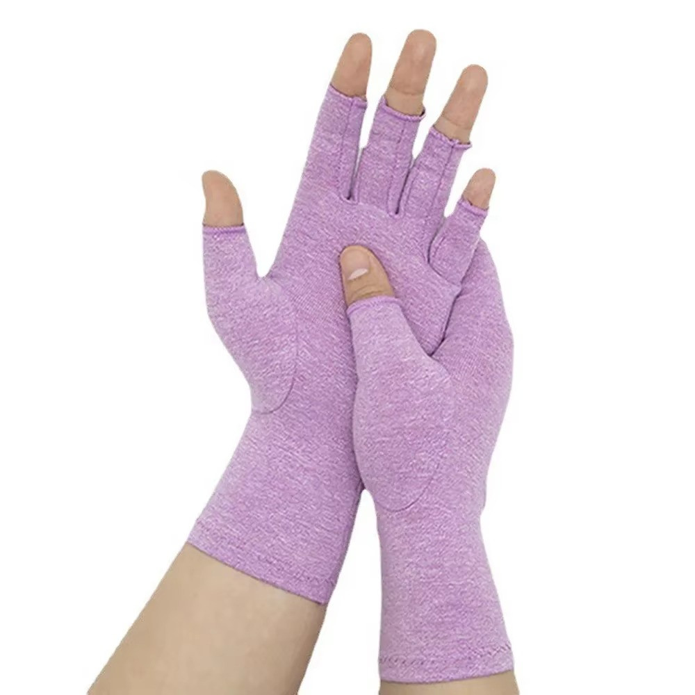 Medical Arthritis Gloves Compression Copper Pain Relief Hand Wrist Support Brace