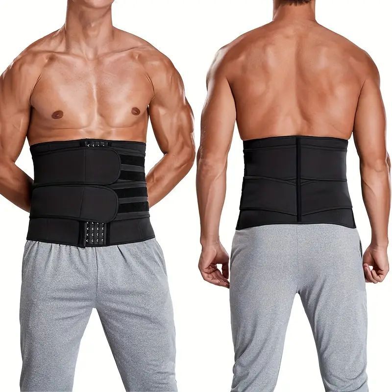 Women Trimmer Belt Waist Trainer Sweat Shaper Stomach Fat Burner Weight Loss
