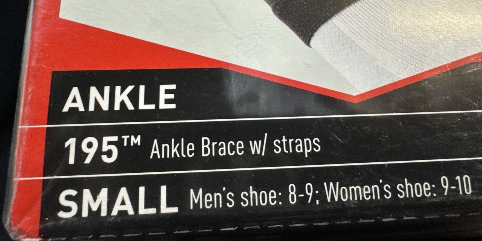 mcdavid level 3 maximum ankle 195 small mens 8-9 women 9-10 scuffed box