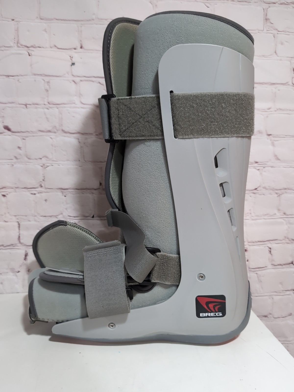 Breg Genesis 3 Strap Full Shell Tall Foot Ankle Walker Boot Brace Size M Medium