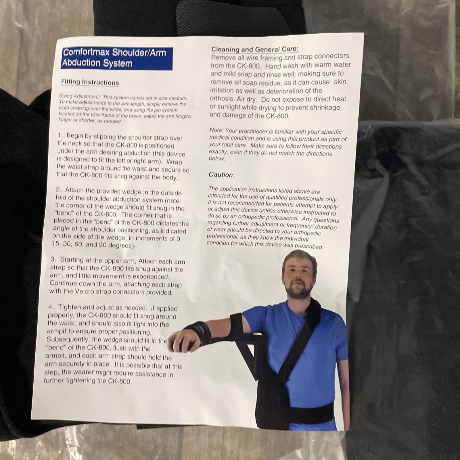Comfortmax Shoulder/Arm Abduction System CK-800 Universal