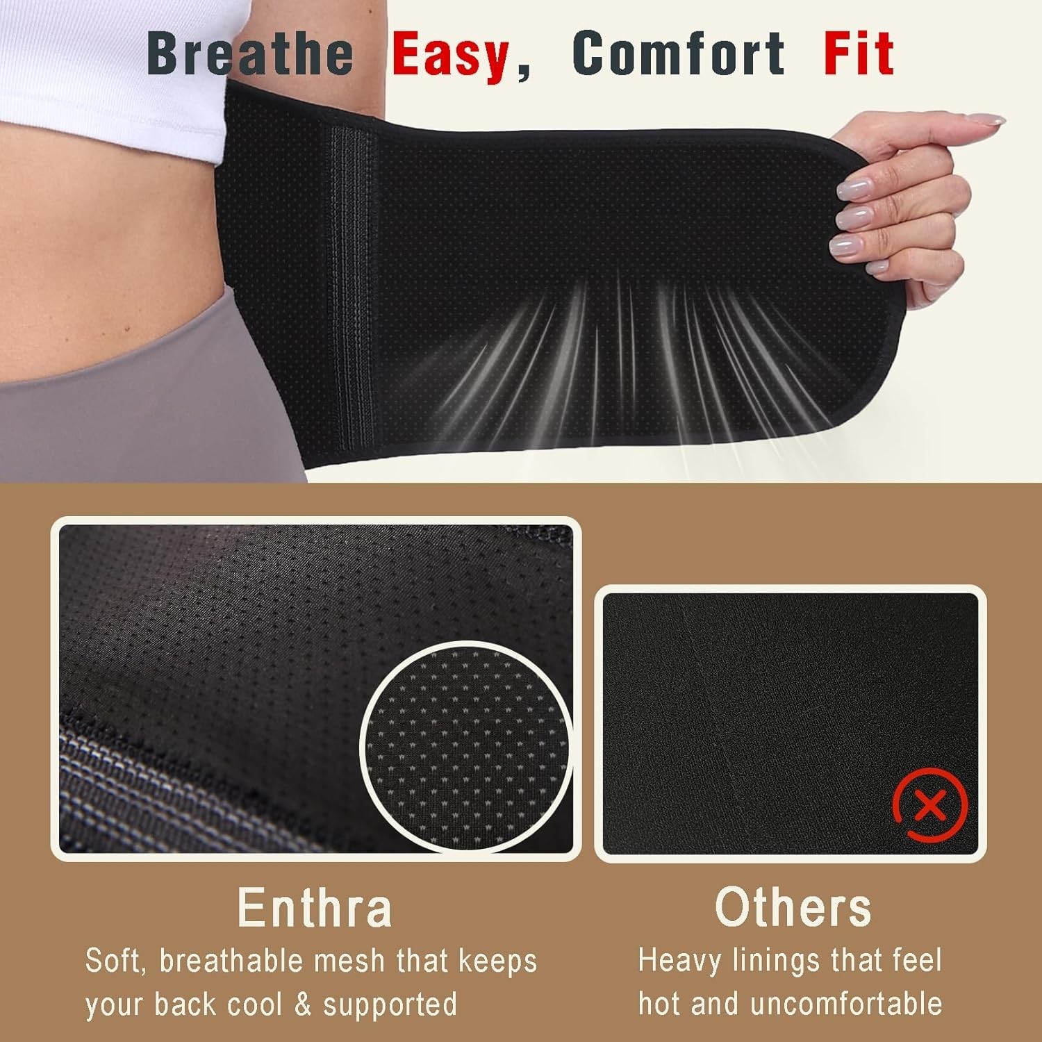 Copper Back Brace Unique SVA System for Proper Posture Enhanced Ergonomic Pad XL