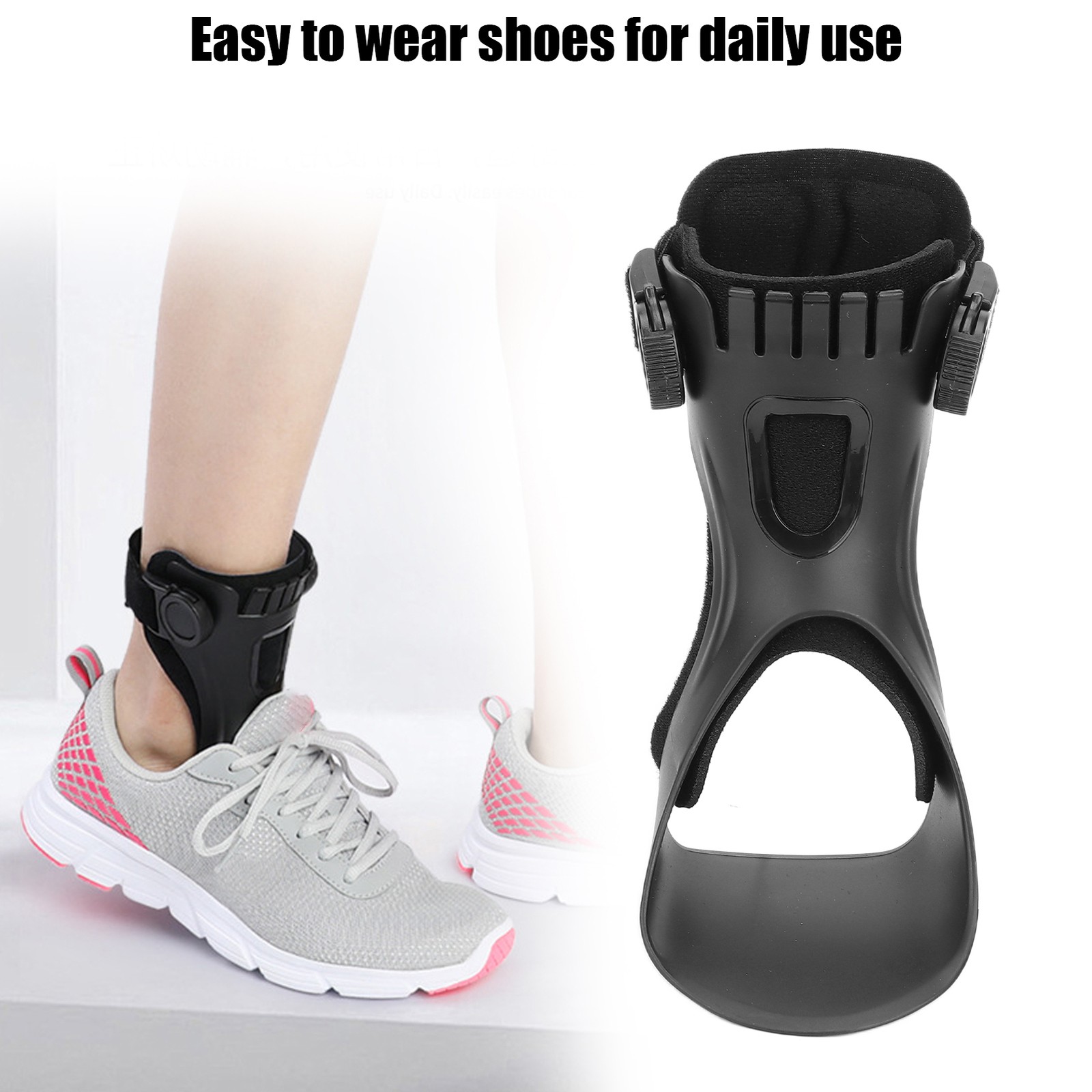 Right-XL Ankle Foot Orthosis Flexible Design For Balance Enhancement Excellent