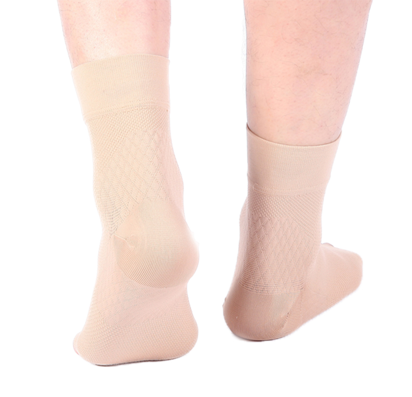 Doc Miller Arch Support Compression Ankle Socks Plantar Fasciitis Brace SKN/NUDE