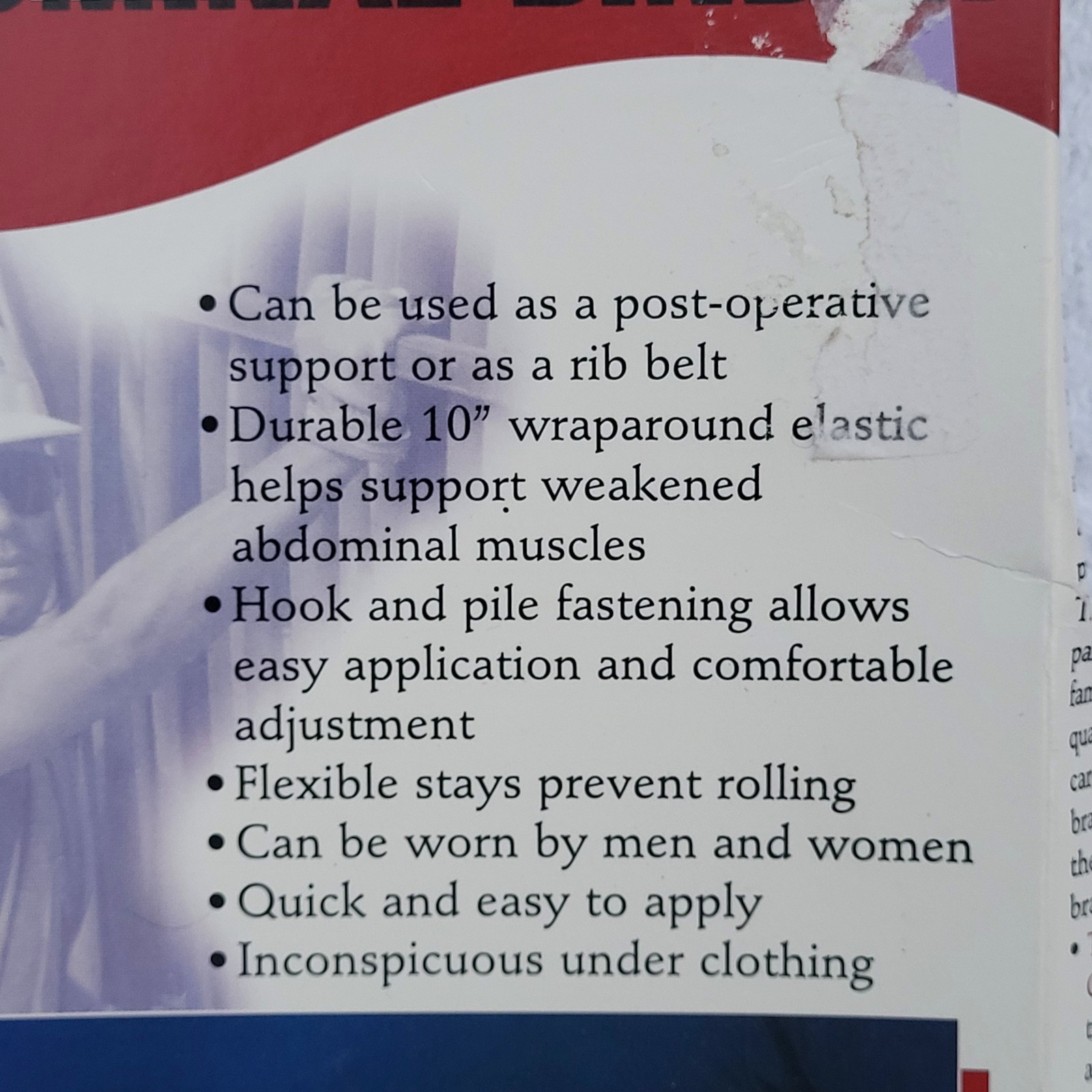OTC Abdominal Binder 2518 Size XL Professional Orthopedic Elastic Reusable NEW