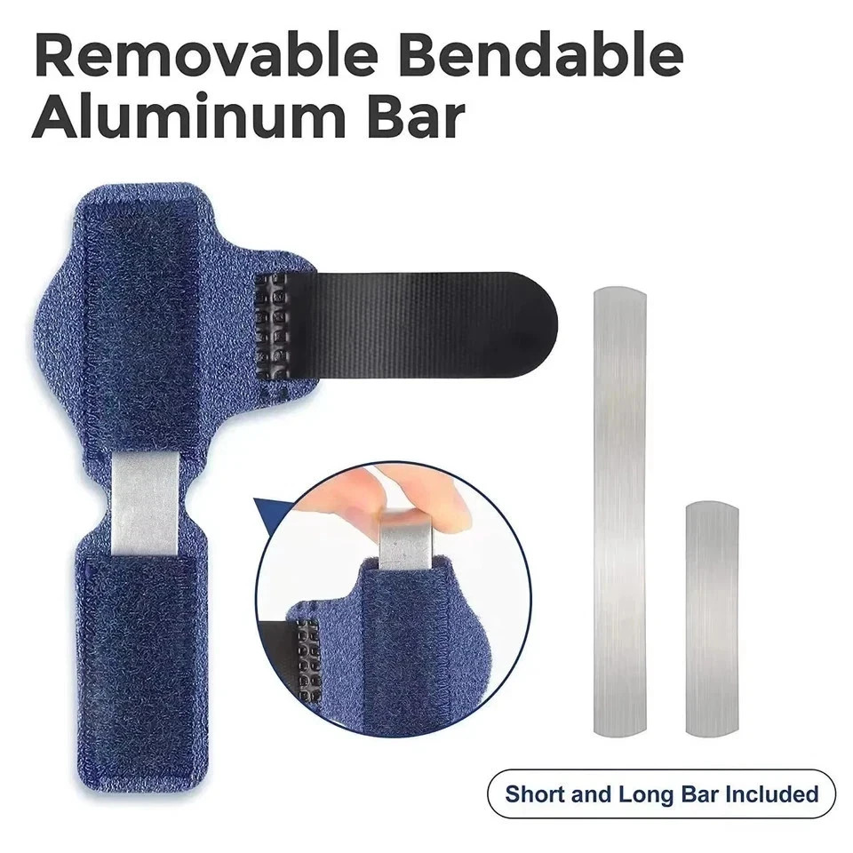 Toe Straightener Hammer Toe Corrector Brace Splint Wrap for Broken Fingers Toes