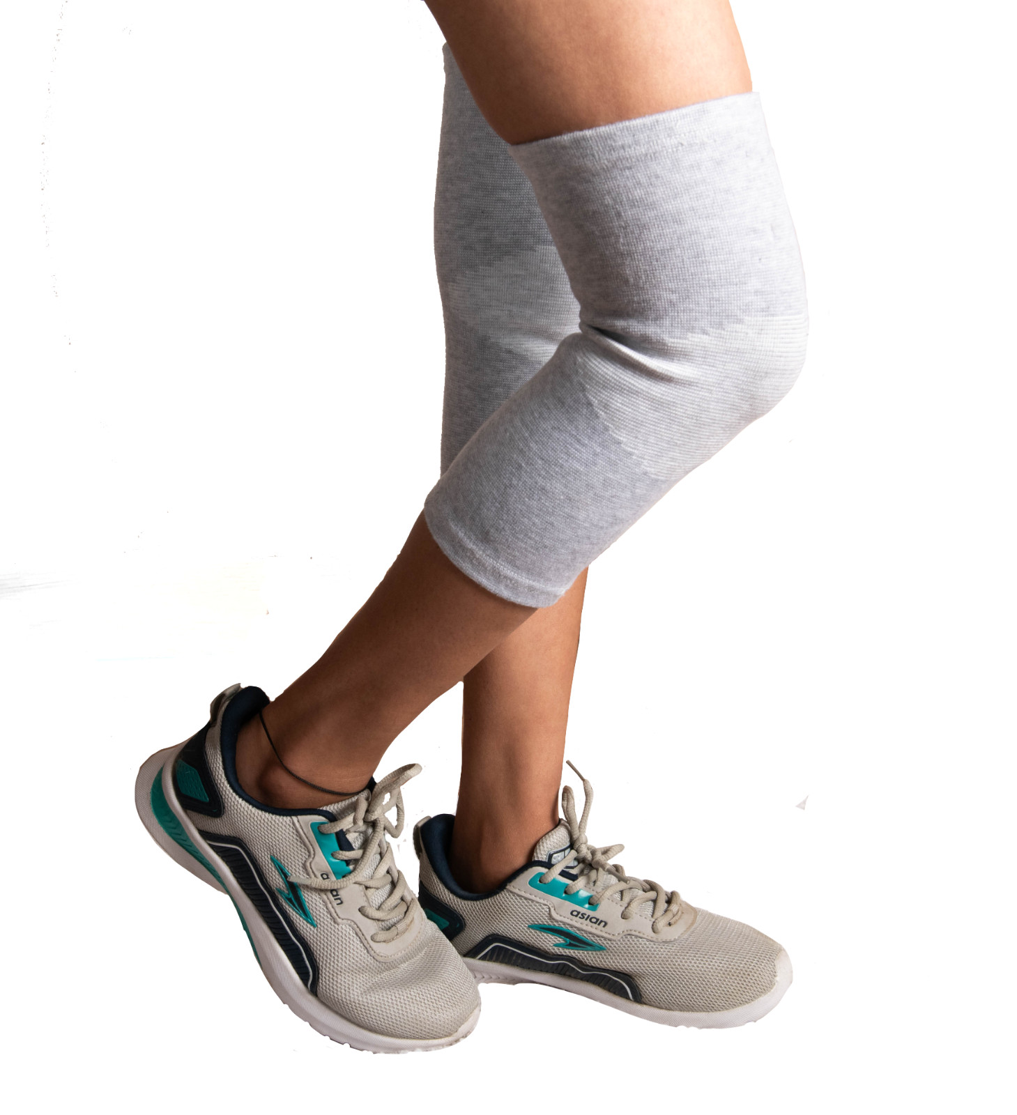 Bamboo Knee Sleeve Elastic Compression Knee Brace Breathable Knees Pads (1 pc)