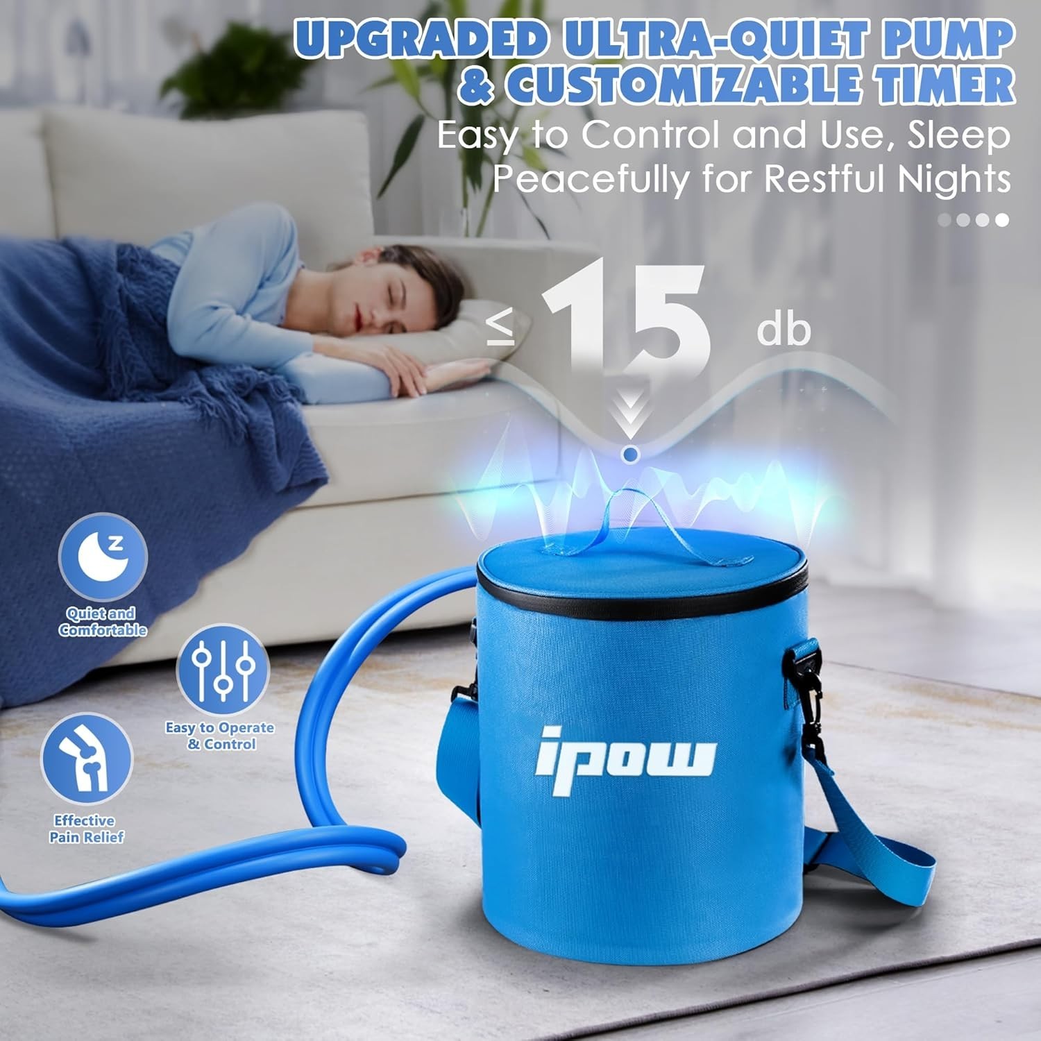 Cold Therapy Machine, Ice Machine for Knee Care After-Surgery, Knee