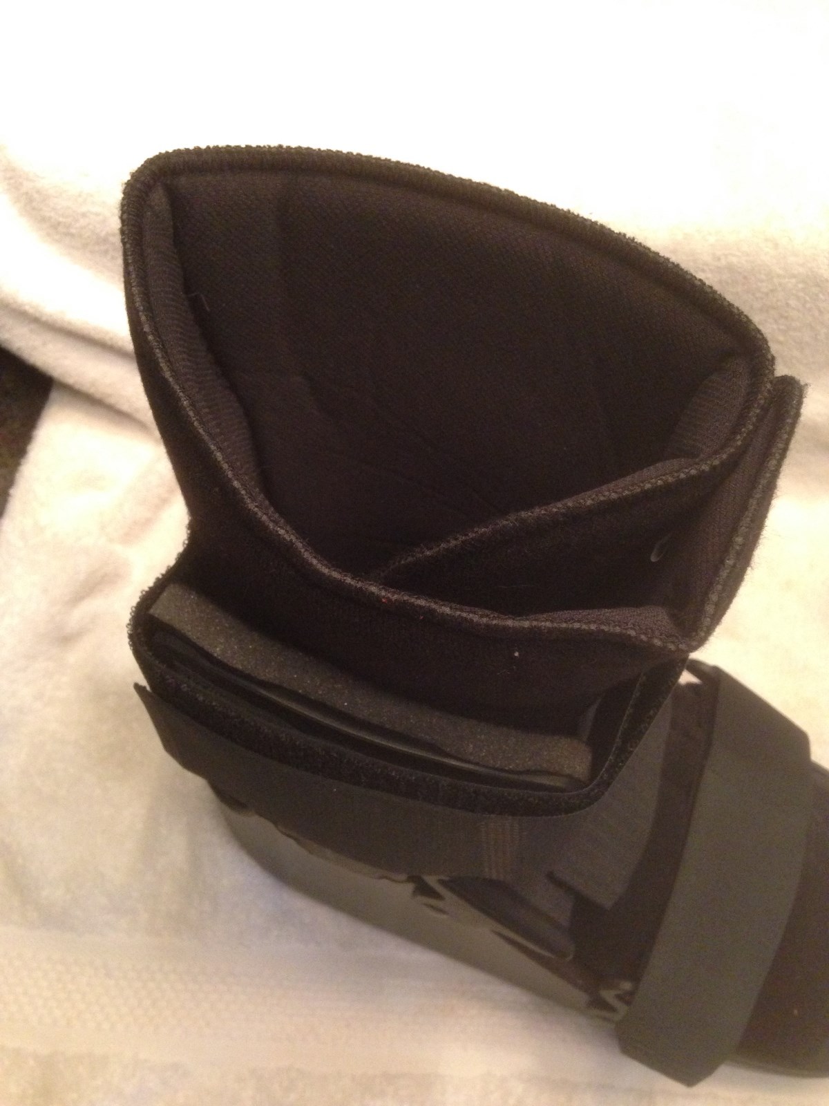 Size Medium Super Condition Black Padded Walking Boot Cast Sprain Break Ankle