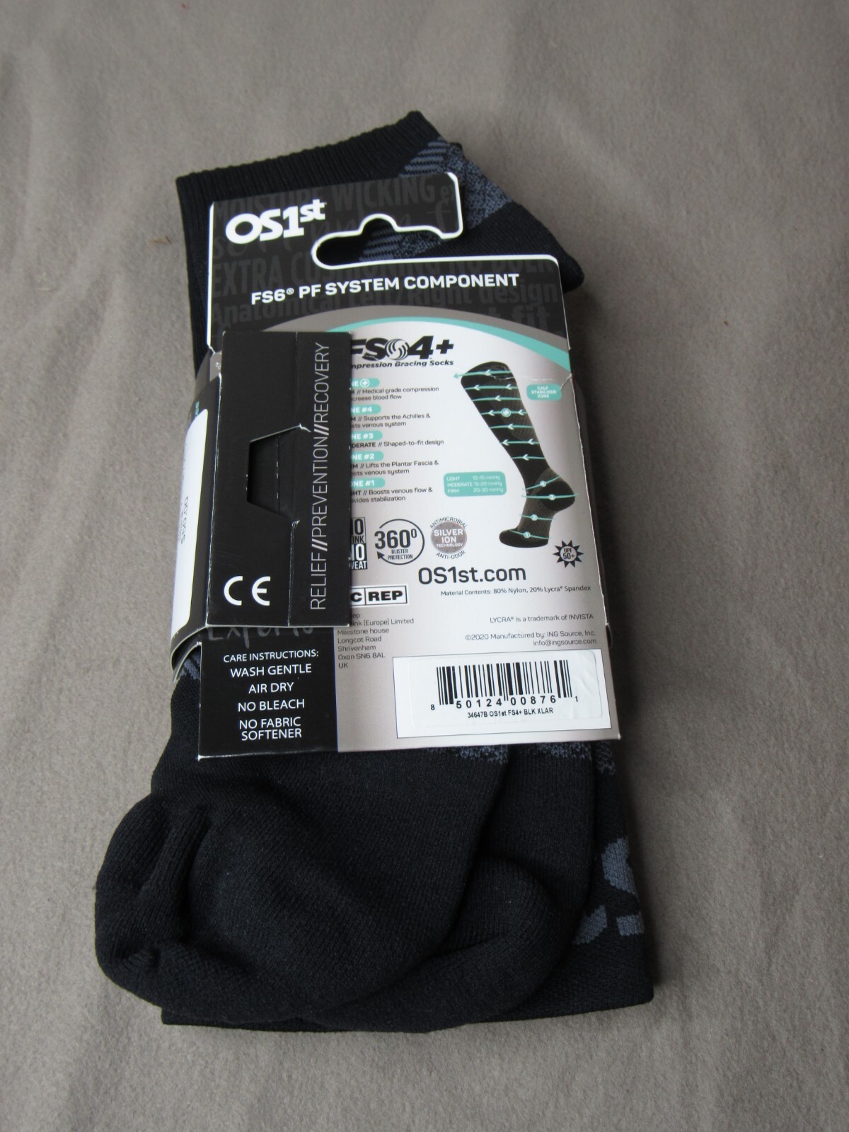 OS1st Fs4 Compression Bracing Sock Size XL