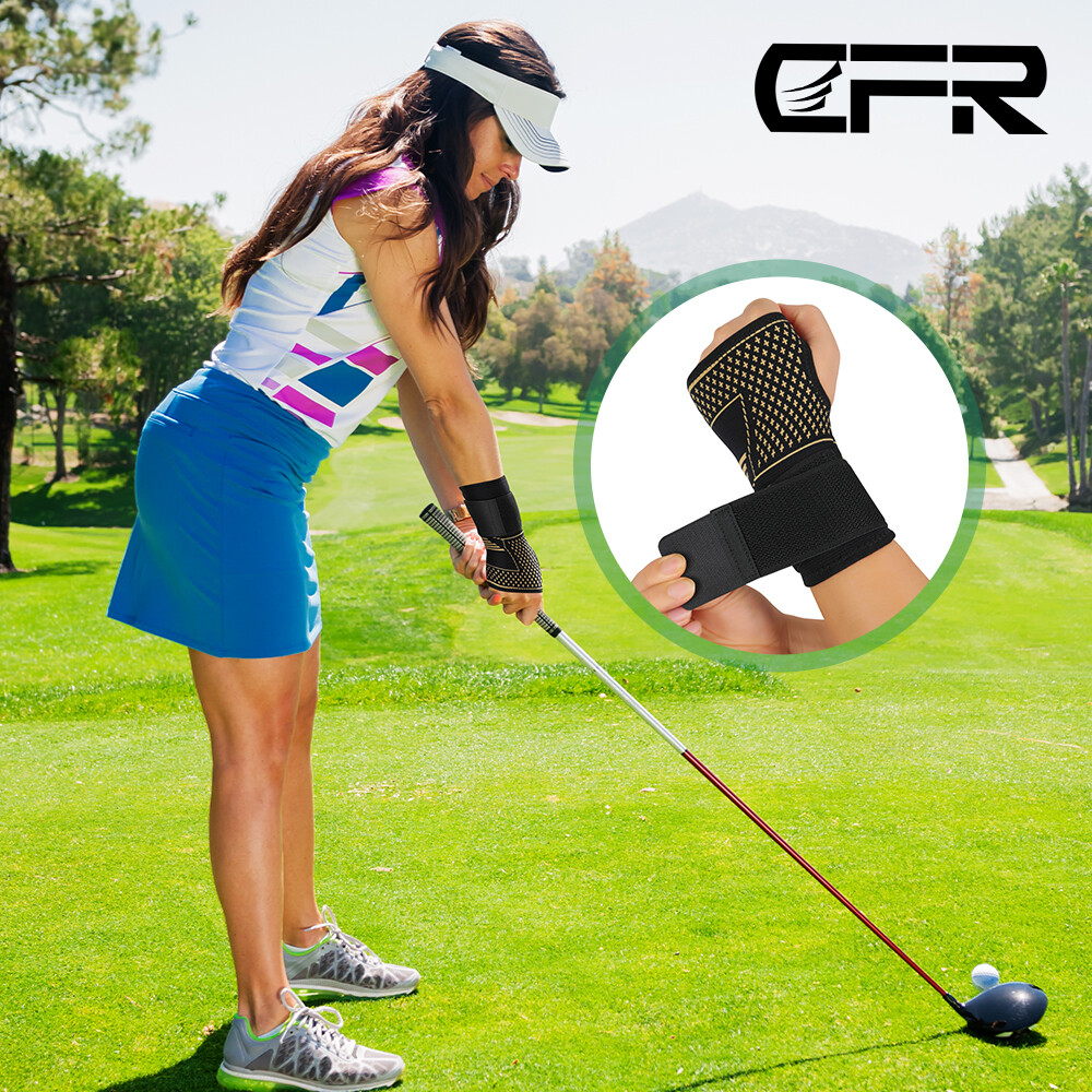 Copper Wrist Hands Support Brace Splints Carpal Tunnel Sprain Arthritis Sports