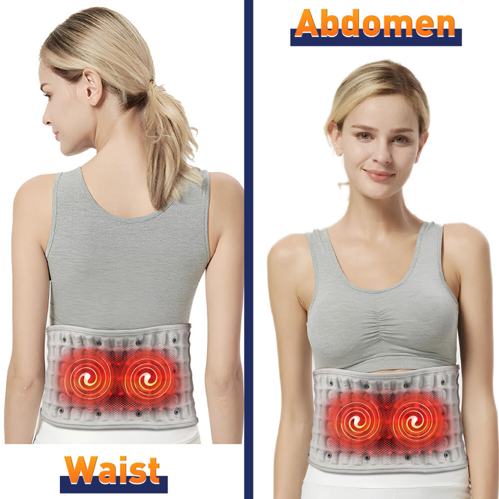 Decompression Belt Back Brace Lumbar Spinal Support&Extender Belt Air Traction