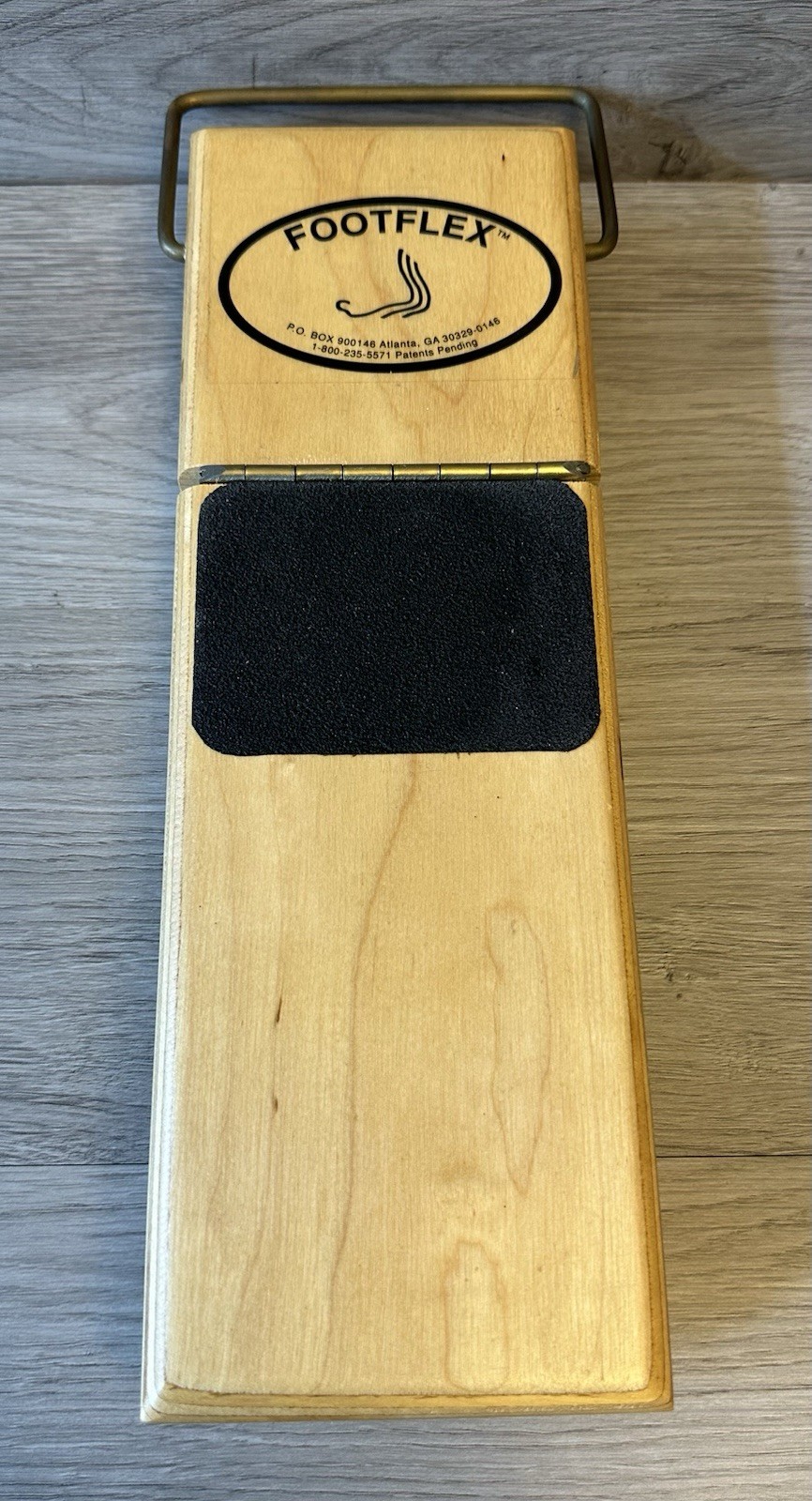 VTG Footflex Wooden Foot Calf Stretcher Plantar Fasciitis Therapy Tool 1990s